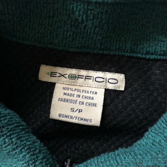 Exofficio Green Knit Jacket - Picture 2 of 3